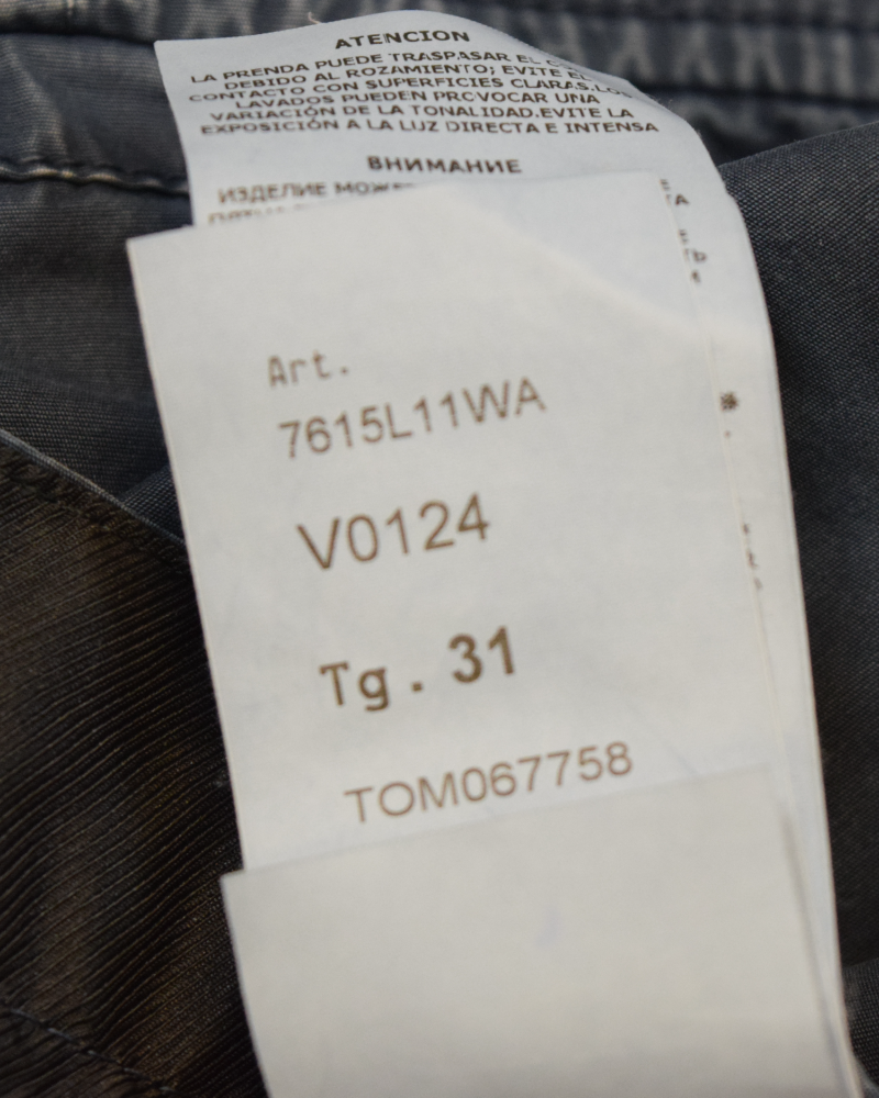 Stone Island Washed Look Cargo Shorts Blue detail view