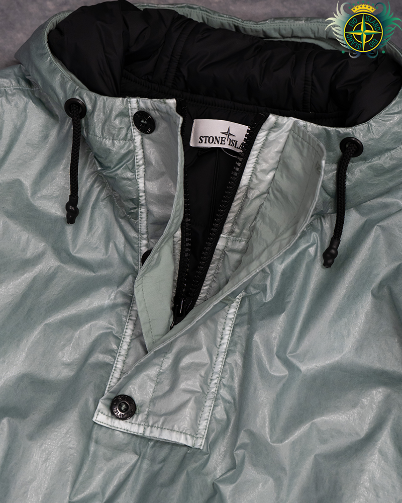 Stone Island 40th Anniversary 82/22 Microfelt Smock Green - XL
