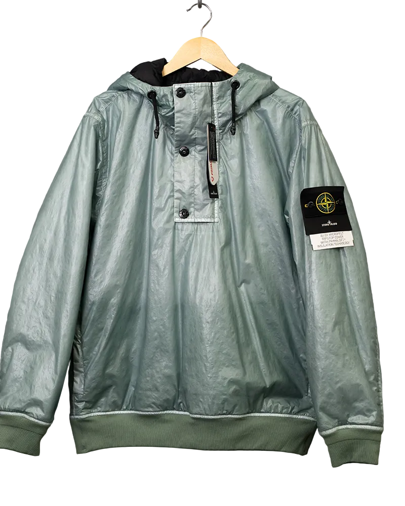 Stone Island 40th Anniversary 82/22 Microfelt Smock Green - XL