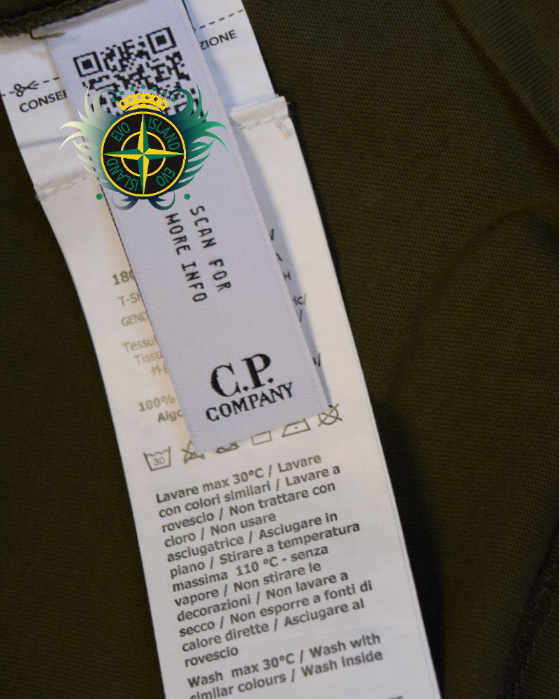 C.P. Company  Sailor T-Shirt khaki detail view