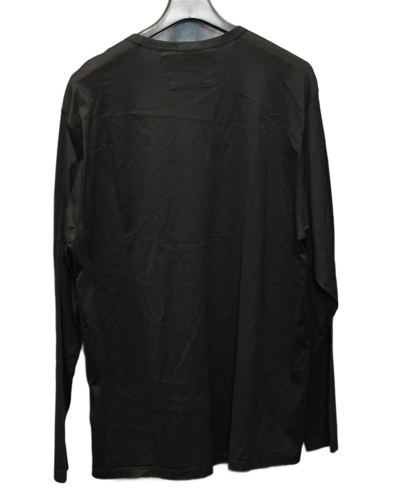 C.P. Company Long Sleeve T-Shirt black back view