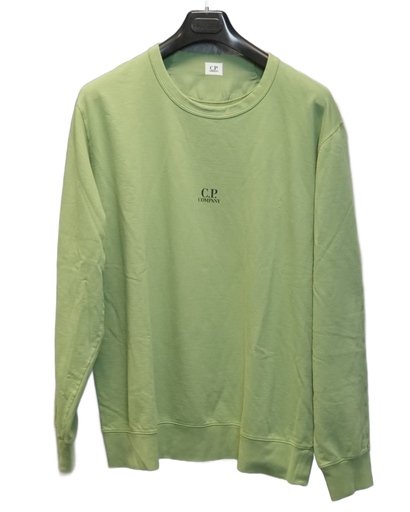 C.P. Company Crewneck Green front view