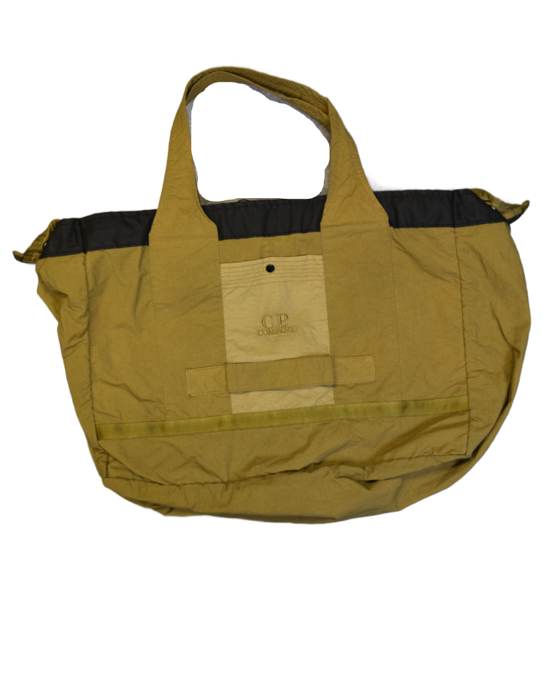 C.P. Company Tote Bag Brown front view