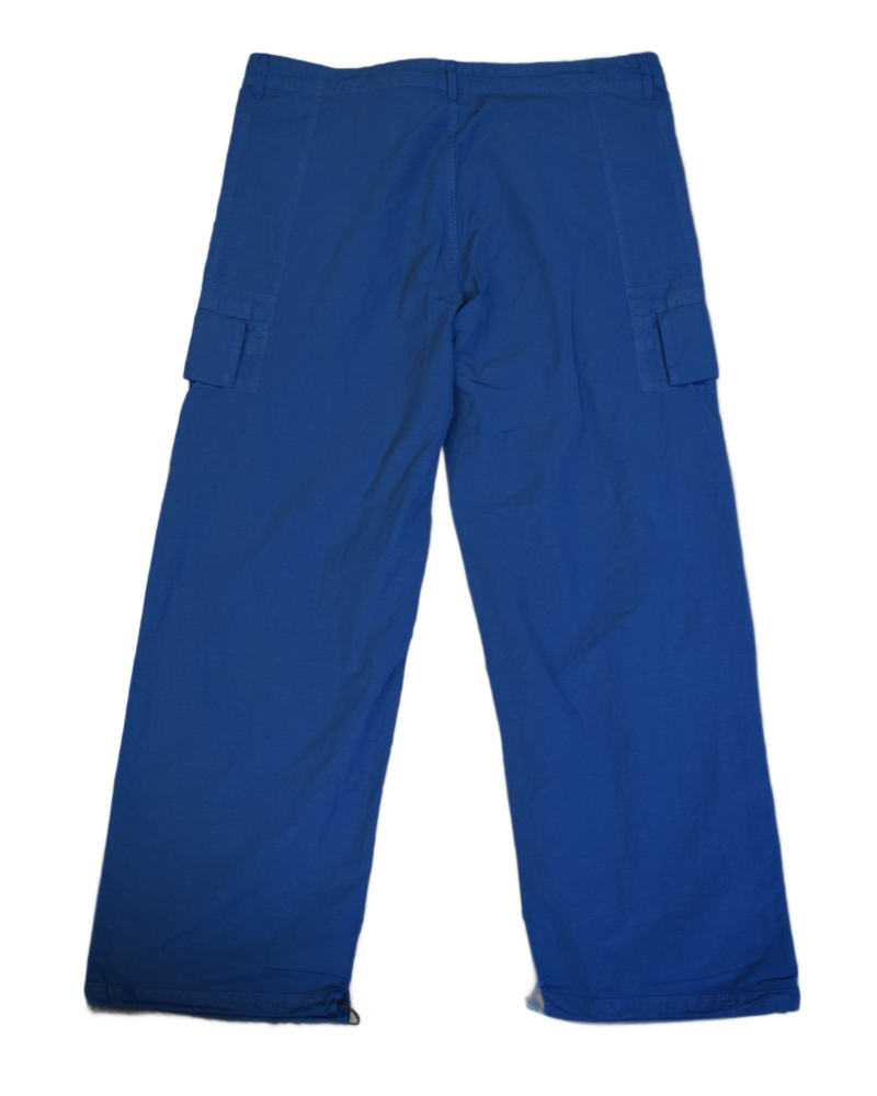 C.P. Company Cargo Trousers Blue back view
