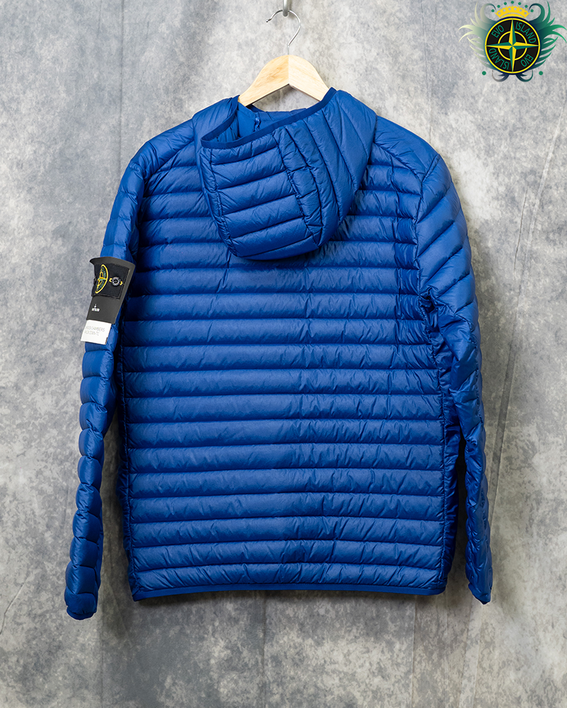 Stone Island Loom Woven Down-TC Jacket Blue - M