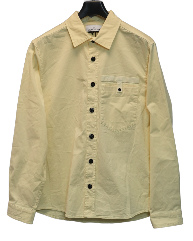 Stone Island Overshirt Yellow front view