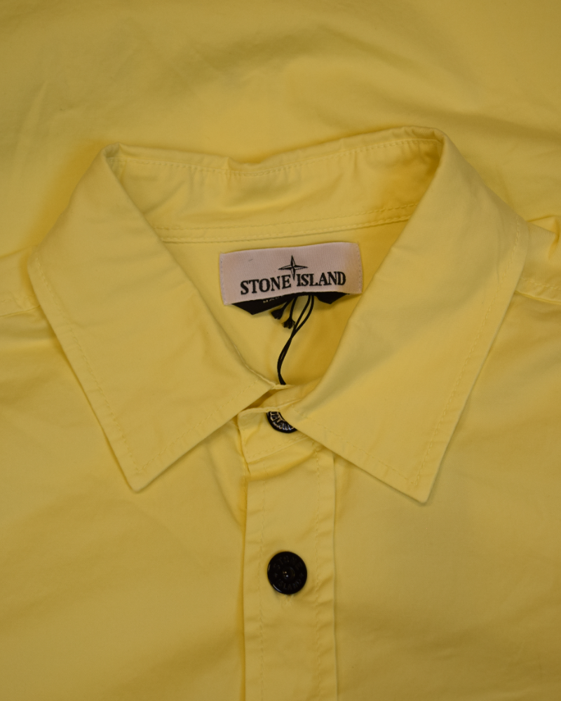 Stone Island Overshirt Yellow detail view