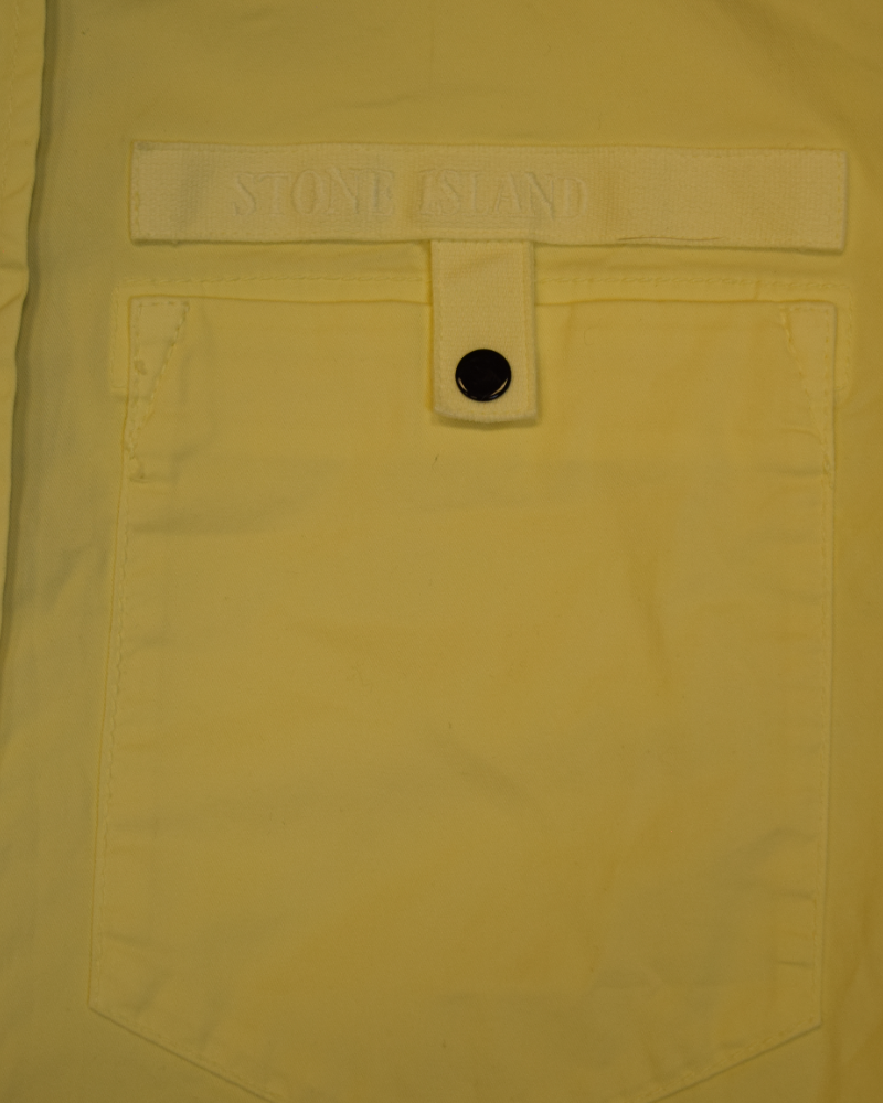 Stone Island Overshirt Yellow detail view
