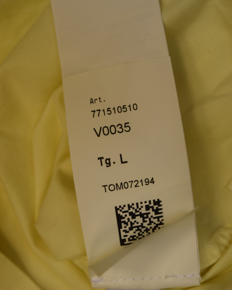 Stone Island Overshirt Yellow detail view
