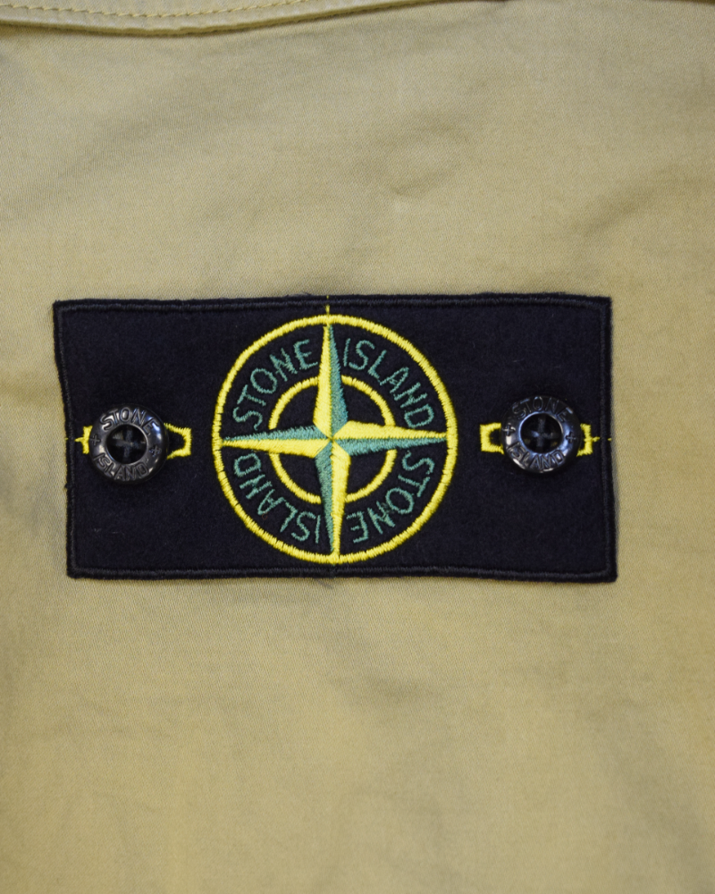 Stone Island Cuffed Cargos Beige detail view