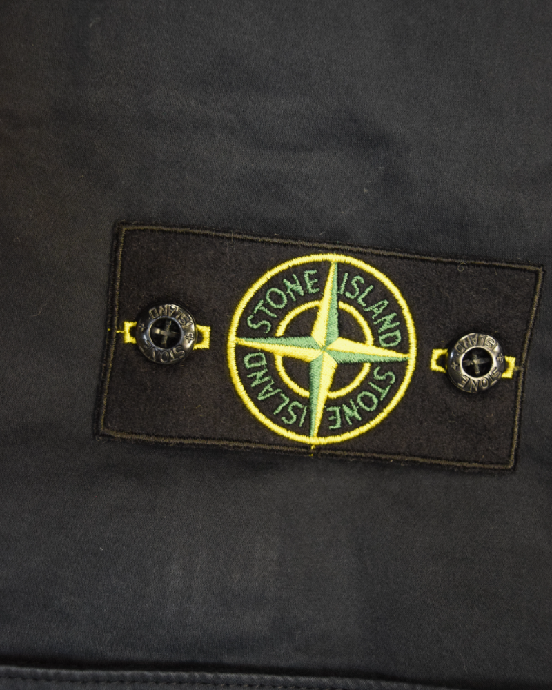 Stone Island Cuffed Cargos Navy detail view