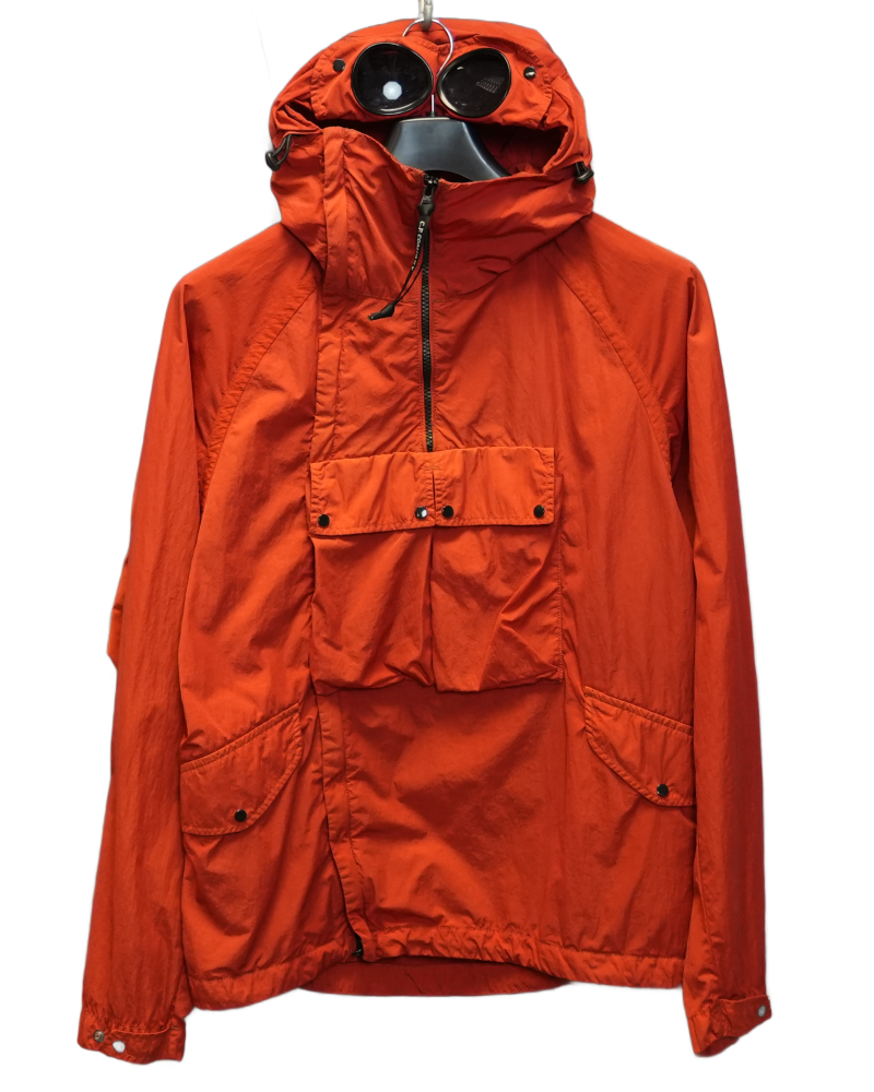 C.P. Company Chrome Goggle Jacket Red front view