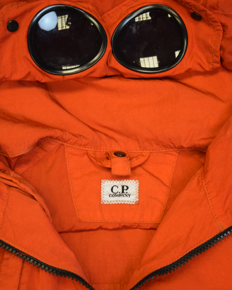 C.P. Company Chrome Goggle Jacket Red detail view