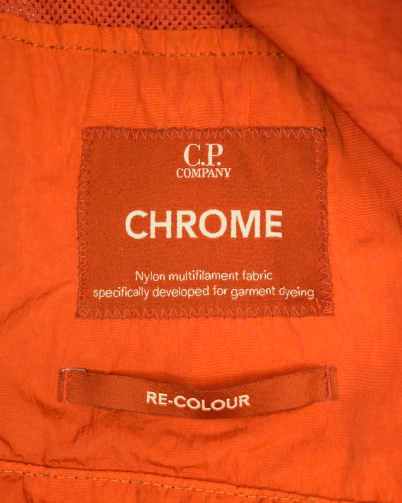 C.P. Company Chrome Goggle Jacket Red detail view
