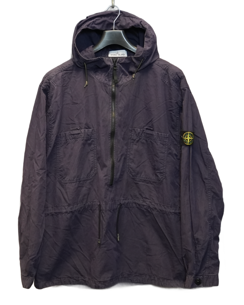 Stone Island Dual Pocket Purple front view
