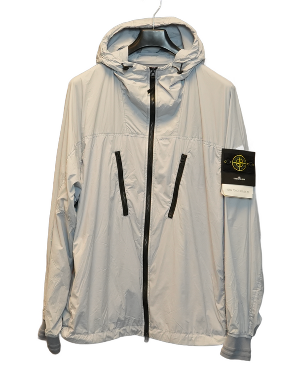 Stone island Skin Touch Nylon TC Light Blue front view