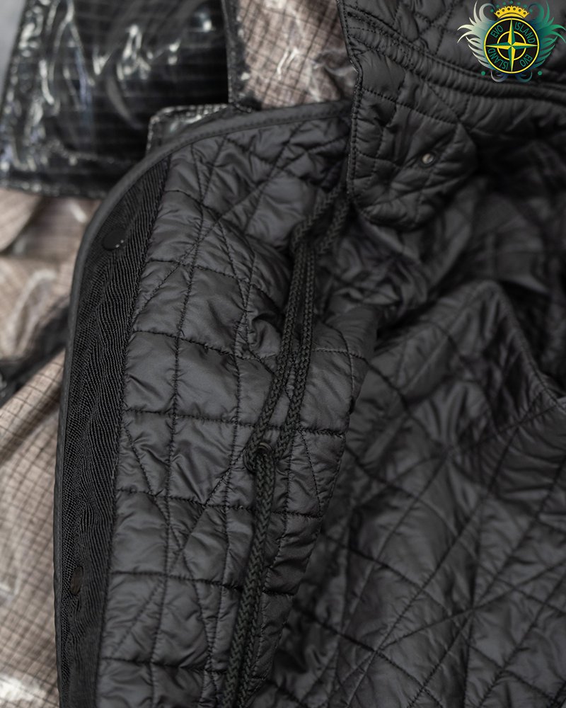 Stone Island Uneven Ripstop Prismatico Jacket Grey - M