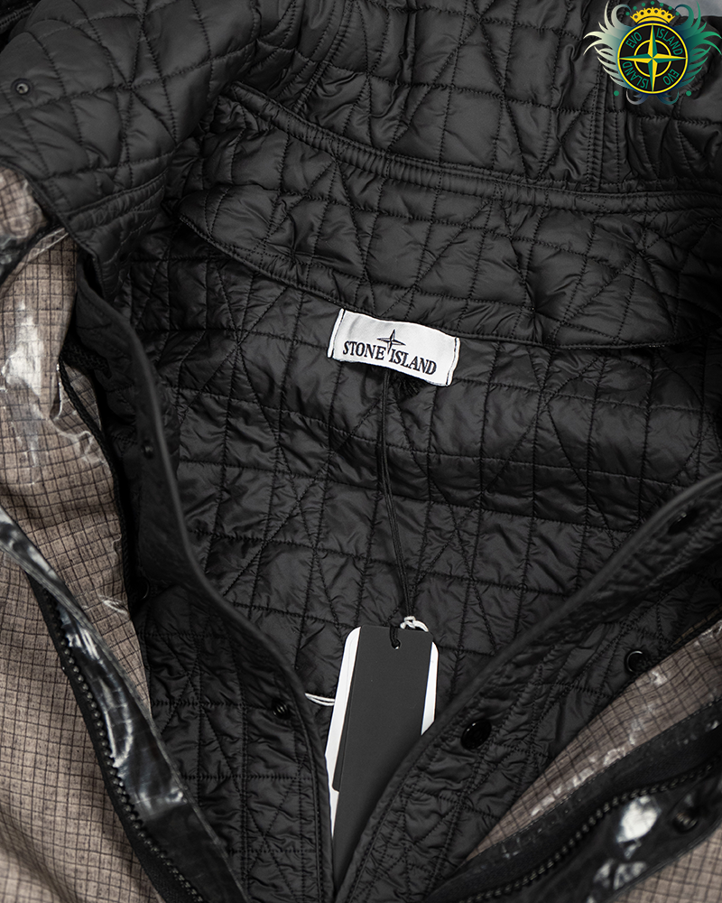 Stone Island Uneven Ripstop Prismatico Jacket Grey - M