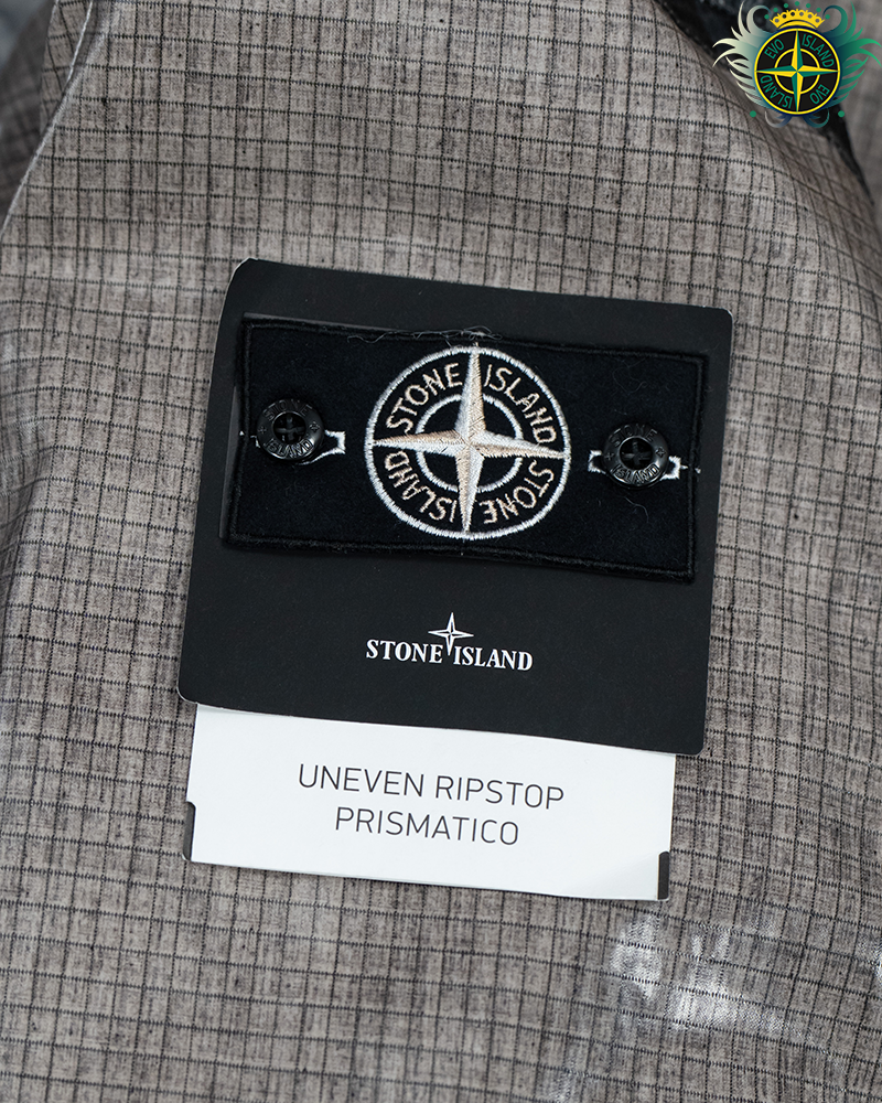 Stone Island Uneven Ripstop Prismatico Jacket Grey - M