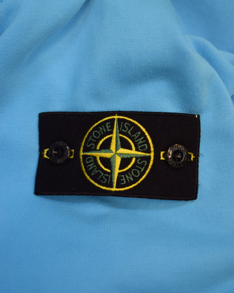 Stone Island Crewneck Sweater Blue detail view