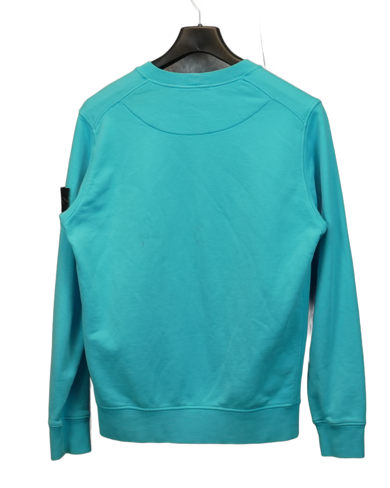 Stone Island Crewneck Sweater Blue back view