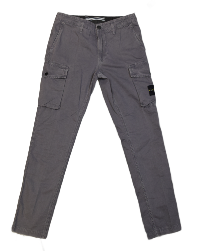 Stone Island Washed Look Cargo Purple front view