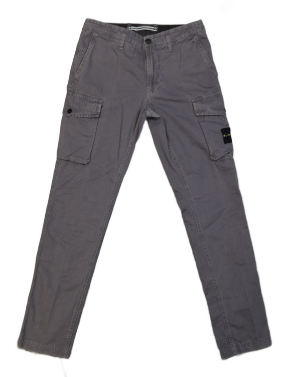 Stone Island Washed Look Cargo Purple front view