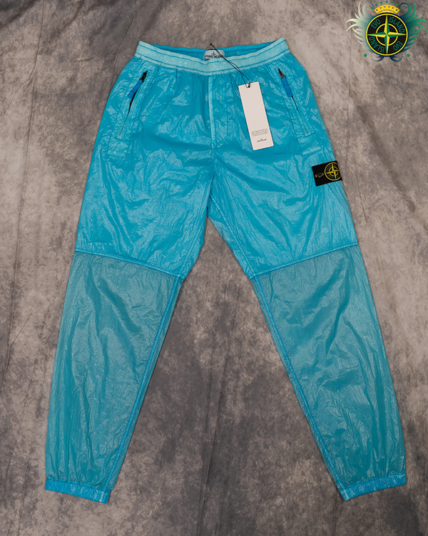 Stone Island Prismatic Packable Joggers Blue - 33/RE T