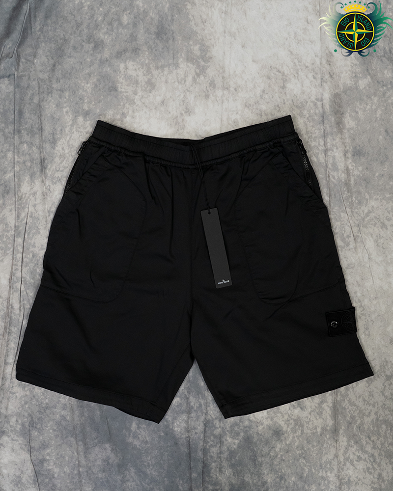Stone Island Ghost Piece Shorts Black - 32/CO
