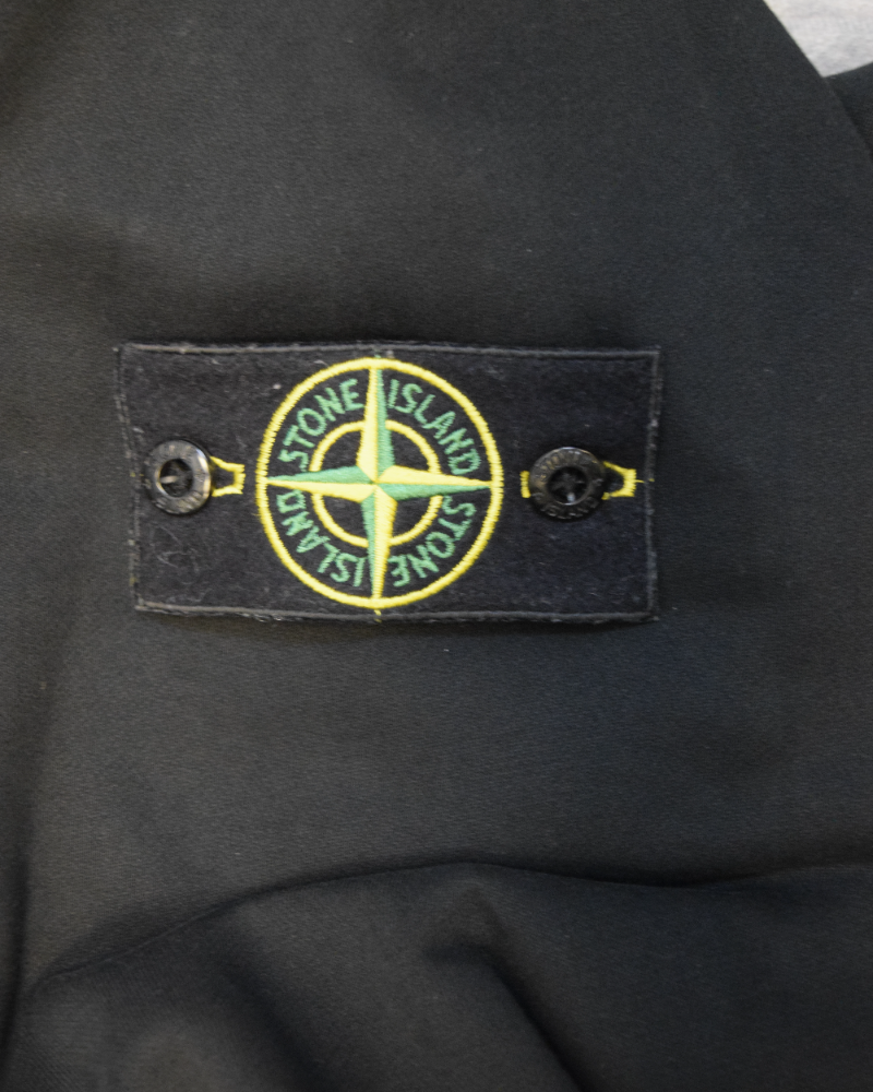 Stone Island Crewneck Sweater Black detail view