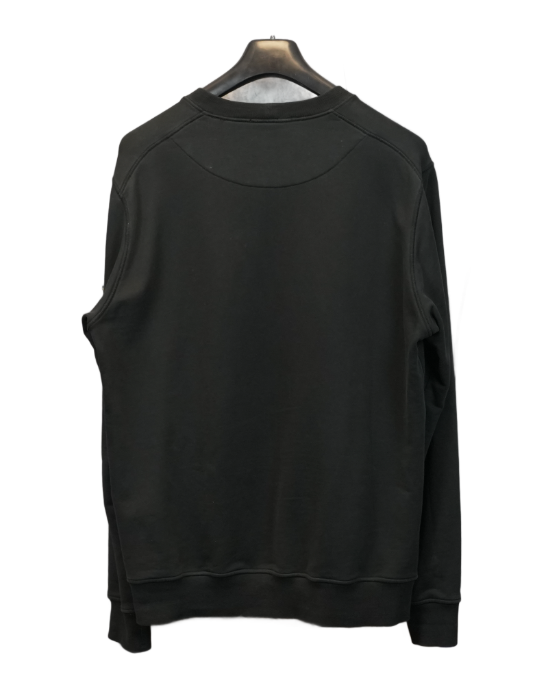 Stone Island Crewneck Sweater Black back view
