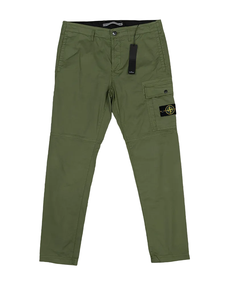 Stone Island Cargo Trousers Green