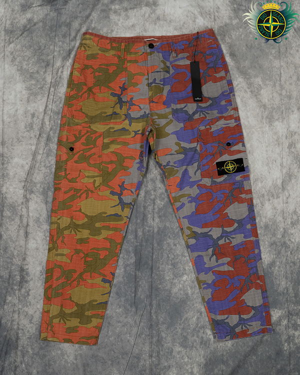 Stone Island Heritage Cargos Dark Camo - 36/RE T