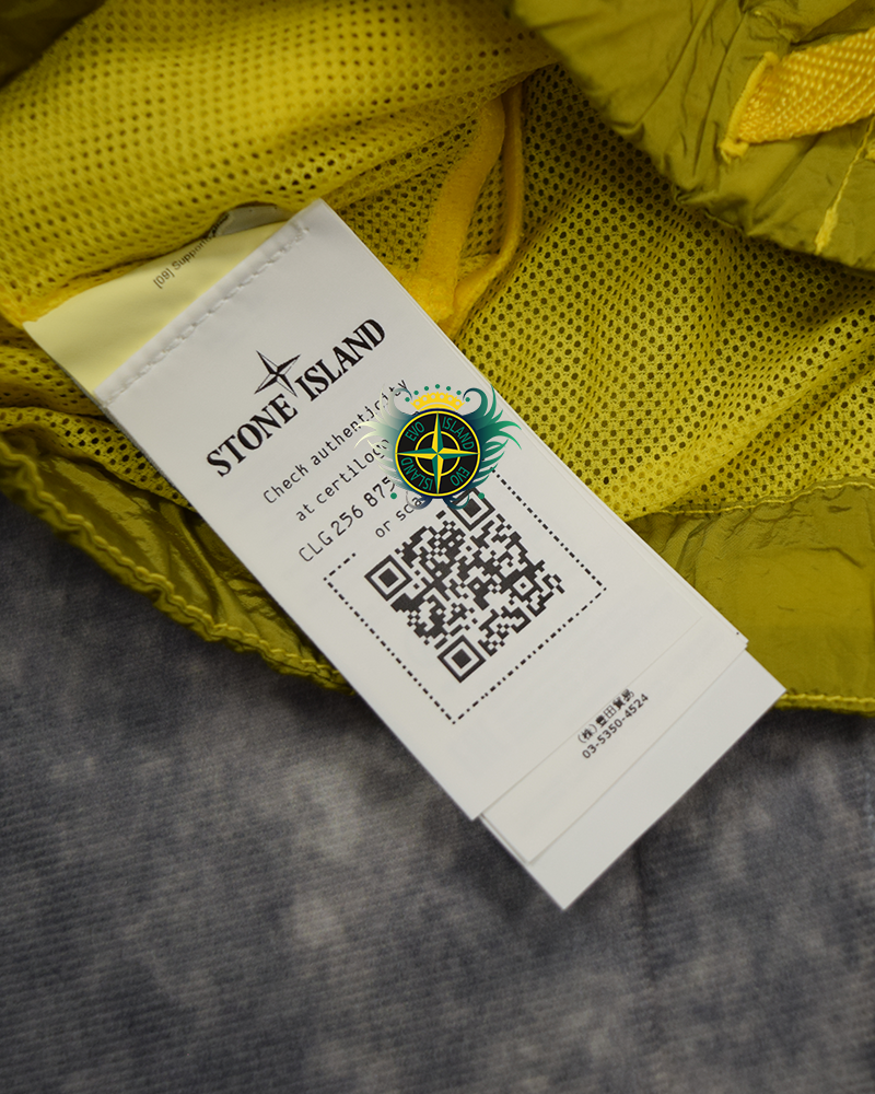 Stone Island Nylon Metal Swimmers Yellow - L