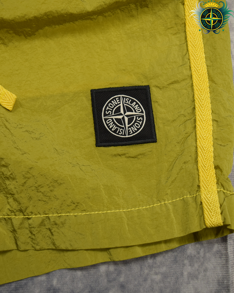Stone Island Nylon Metal Swimmers Yellow - L