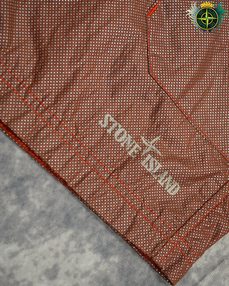 Stone Island Pixel Reflective Shorts Red - 31/SL