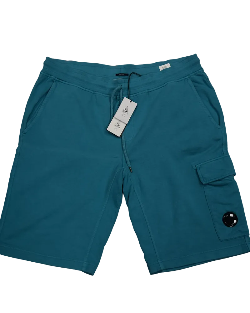 C.P Company Lense Sweat Shorts Turquoise - 3XL