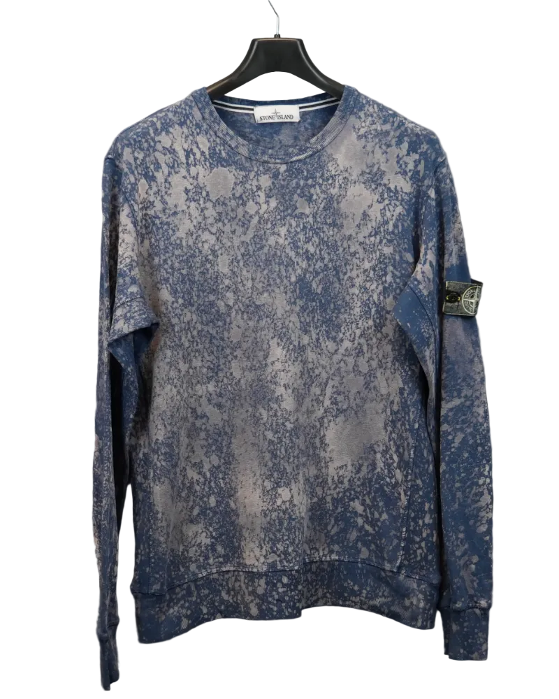 Stone island X Snowbeast Custom lightweight sweater front view
