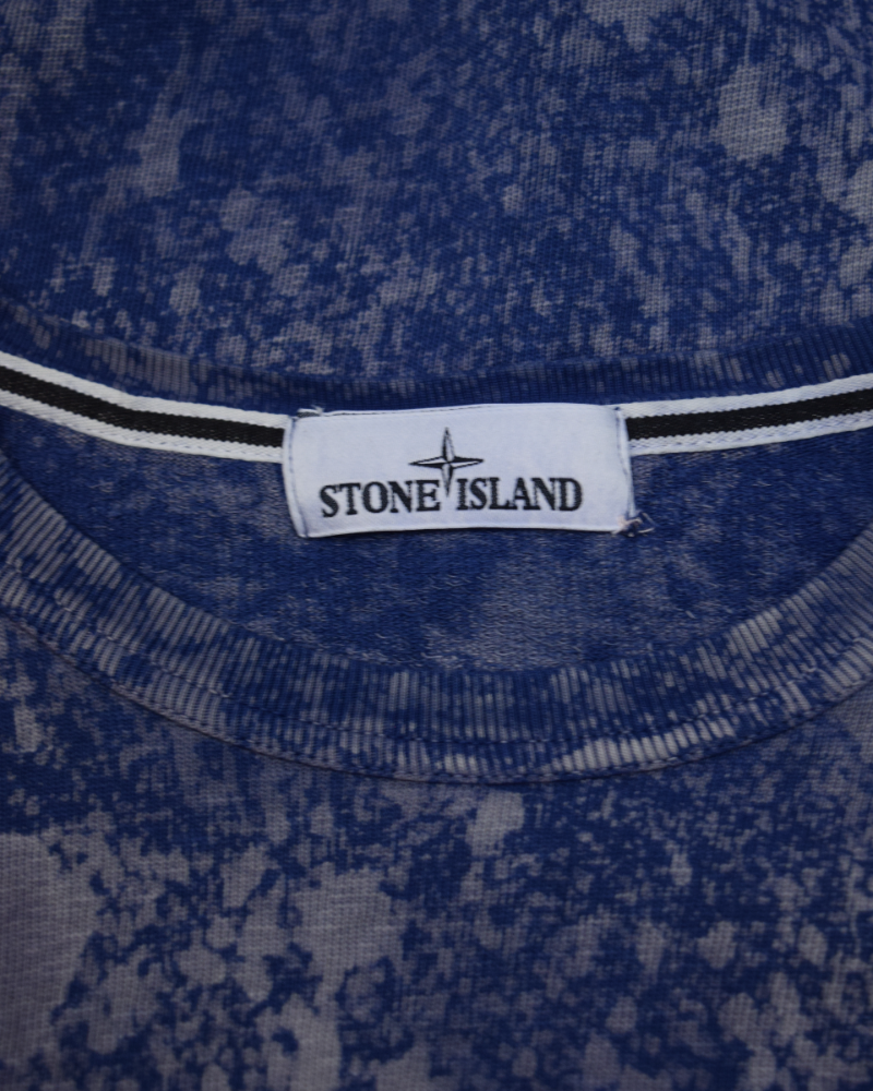 Stone island X Snowbeast Custom lightweight sweater detail view