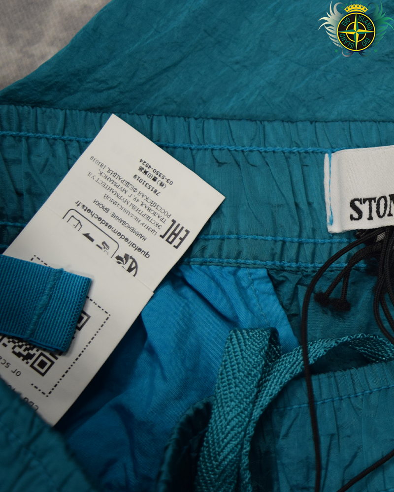 Stone Island Nylon Metal Joggers Blue