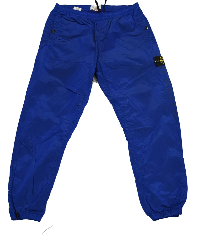 Stone Island X Supreme Nylon Metal Joggers Blue