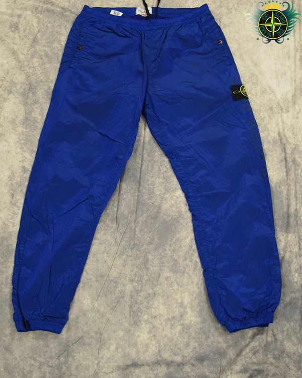 Stone Island X Supreme Nylon Metal Joggers Blue - M