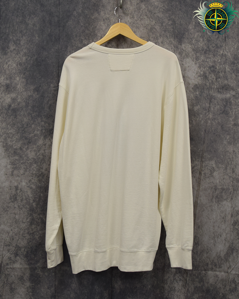 C.P Company Graphic Crewneck White - 3xl