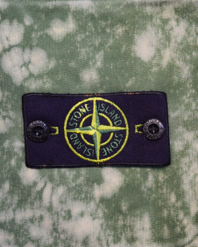 Stone Island OVD Jogger Shorts Green detail view