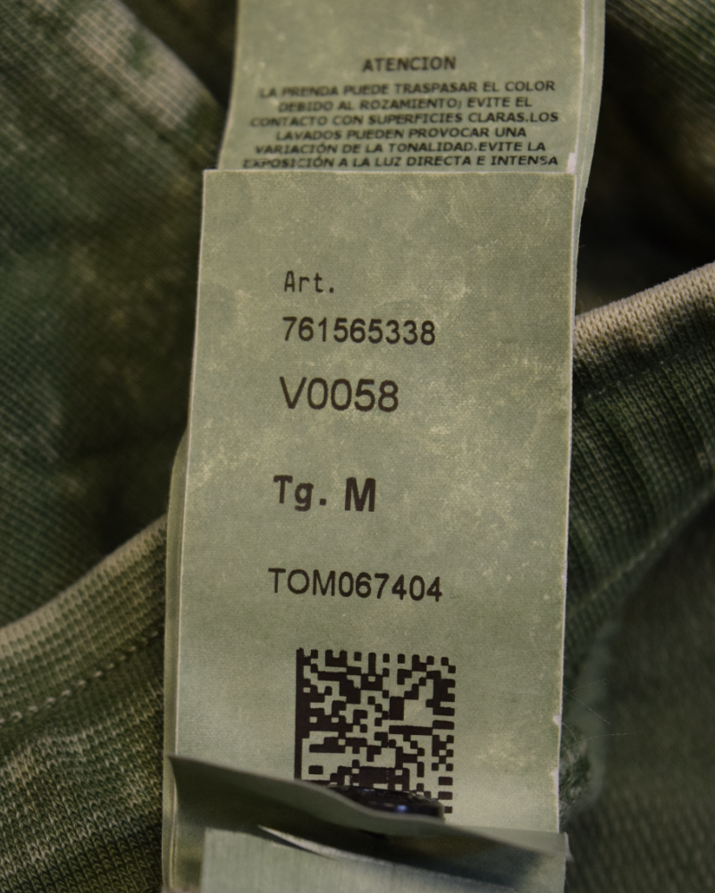 Stone Island OVD Jogger Shorts Green detail view