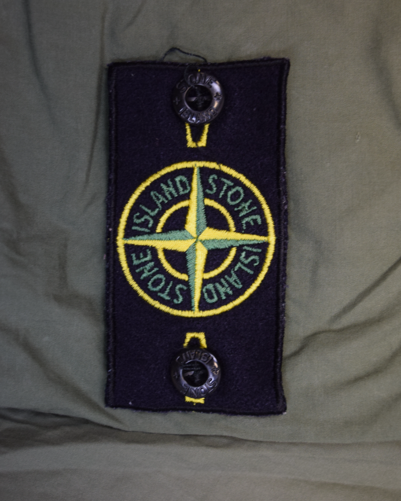 Stone Island Cuffed Cargos Green detail view