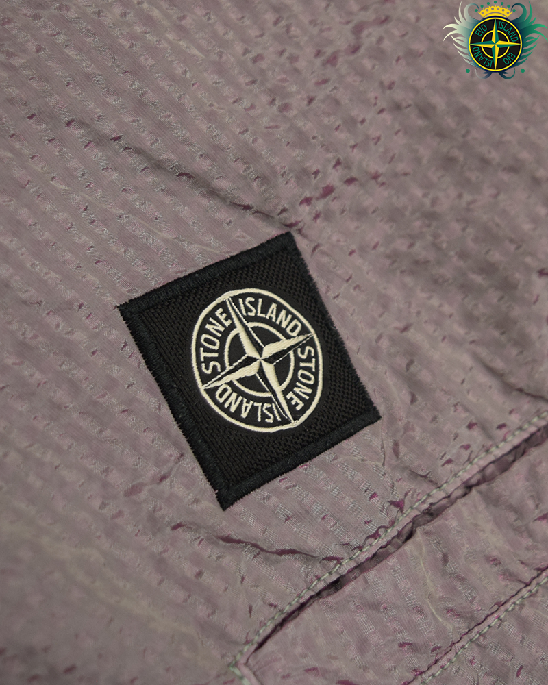 Stone Island Poly Colour Frame Joggers Purple