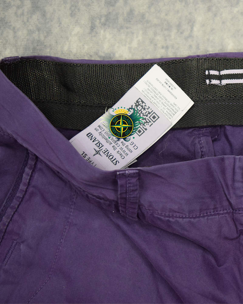 Stone Island Chinos Purple - 31/SL