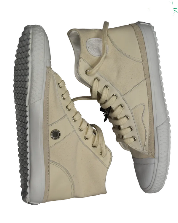 Stone Island Basketball High Top Canvas Trainers