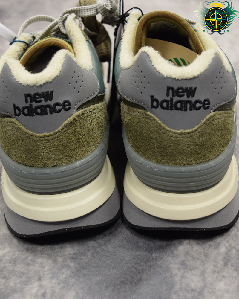 Stone Island X New Balance 574 Legacy Trainers - UK 9.5